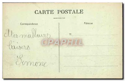 Rosnay (Marne) — O Castelo em Ruínas — Rion, editor — Escala T. Roth — Verso