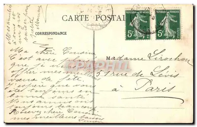 Ambleteuse-Plage (P. de-C.) — A Forte Velho à Maré Alta — Coleção Leroy-Chanhet, Bazar, Ambleteuse - Santos, op. à Eu — Verso