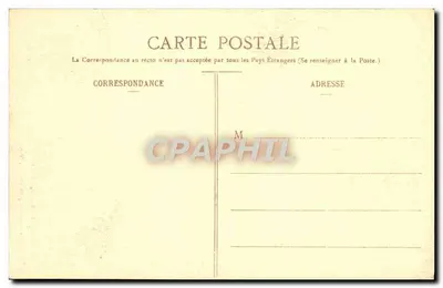 Brume du Matin — Parc de Saint-Cloud près la Grande-Gerbe — éditeur C. M. n°7 — Verso
