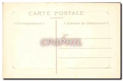 Coutances. Absyda katedry — widok zrujnowanej katedry gotyckiej — wydawca nieznany — Rewers