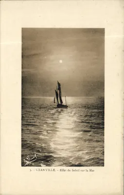 Granville - Effect of Sunlight on the Sea - J. Brieil, n°3