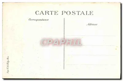 Sermaize-les-Bains — A Igreja, Lateral — Detalhes da batalha da Marne (6-12 set. 1914) — Verso