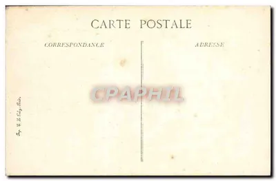 Batalha da Marne — Detalhes da igreja destruída em Sermaize-les-Bains — O. J. n°53 — Verso