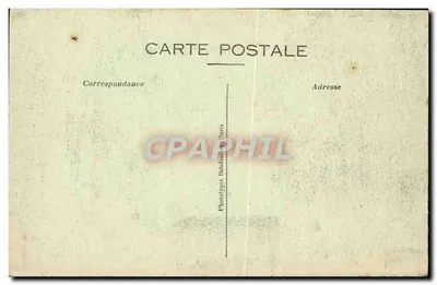 Verdun bombardeado — Uma das principais Ruas — Benoist, editor, Bar-le-Duc - Visé Paris 208 — Verso