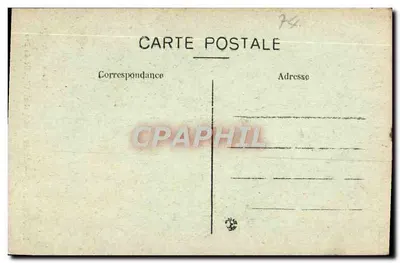 Chamoux-sur-Guiers — Casino Municipal et l'Aiguille du Dru — éditeur A. Houdé, Annecy — Achterkant