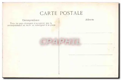 O Village d'Enval e Puy-de-Dôme sob a neve — L'Auvergne pittoresque, n°154 — Verso