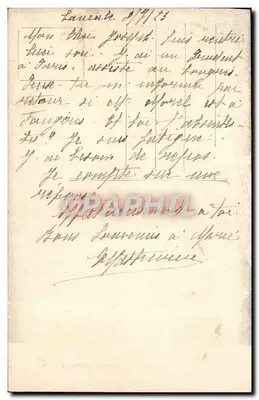 Aubusson (Creuse) — O Castelo — Verso