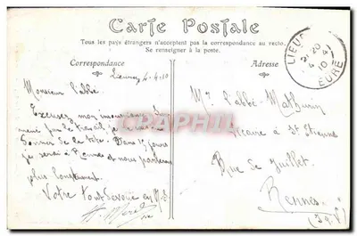 Langres — Katedra św. Mammès, Kaplica Matki Bożej — wydawca H. Dame, nr 31 — Rewers