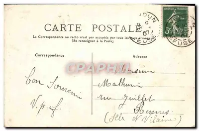 Verdun - Coro da Catedral — Lorena, Meuse — n°156 — Verso