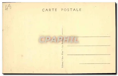La Bastide (Lozère) — Effetto di neve alla Trappe — Edizione "Les Pins" — Verso