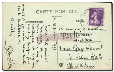 Wąwóz Abondance — Pasterze — Baud, Annecy, n°1048 — Rewers