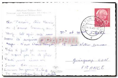 Hohenhotel Goldener Raben — Floresta de Schwarzwaldb — editor Cefade Luftbild — Verso