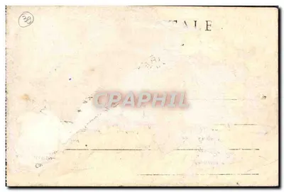Bilhete postal antigo Goailles Par Salins — Verso