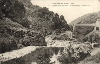 Vals-les-Bains — Colunatas Vulcânicas — L'Ardèche Illustrée n°13