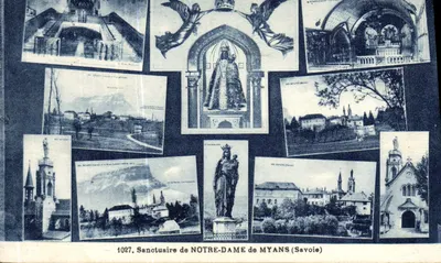 Santuário de NOSSA SENHORA de MYANS (Savoie) — 1027 — L. Blanc, Fot. Editora