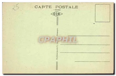 Malbuisson — O Lago Saint-Point visto de Port-Titi — Sites Pittoresques de Franche-Comté, n°124 — Verso