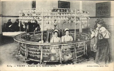 Vichy - Fonte da Grande Grille — Edição Giletta, fot. Nice