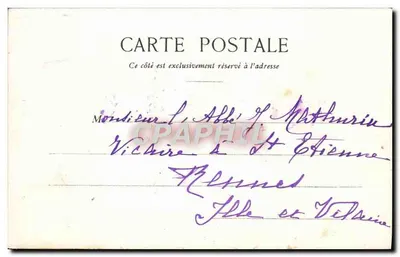 Lourdes — Casa dos Padres — Editor não identificado, número de série não visível — Verso