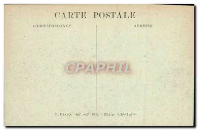 Saint-Georges-de-Diddonne — Vista geral — F. Braun, fot.éd. Royan (Charente-Inférieure) — Verso