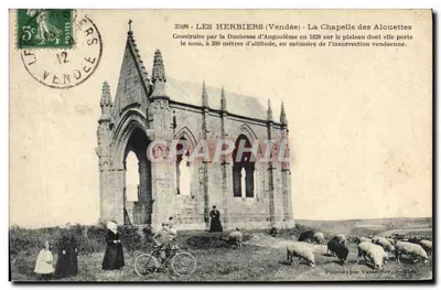 Les Herbiers (Vendée) — A Capela das Alouettes — Foto Vasseur, n°3508