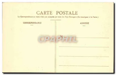 Las drzew w pobliżu Bond du Chasse — O.M. Paris — seria 4 — Rewers