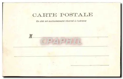 Bourges — O Arcebispo — Imp. Laussedat, Châteauneuf — Verso