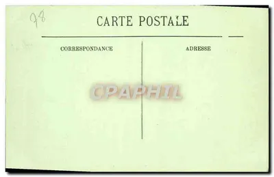 Versailles — O Castelo. — Quarto de Luís XIV — LL. Paris — Agosto 1913 — Verso