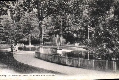 Vichy — Novo Parque — Lago dos Cisnes — Straeck & Cie, n° PS 771