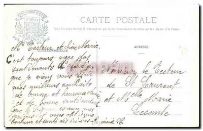 Pau — Intérieur du Château — Le Berceau d'Henri IV — Verso