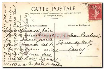 Procesja Świętego Sakramentu — Lourdes — wydawca: Hotel de la Croix — Rewers