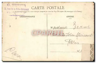 Lourdes — Processão do Santo Sacramento — Les Pyrénées, n°47 — Verso