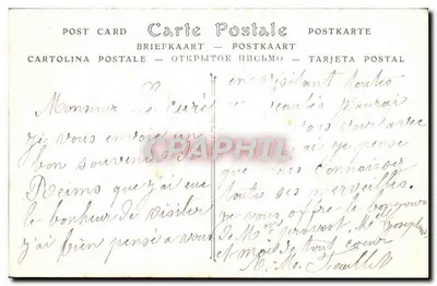 Katedra w Reims — Boczna fasada południowa, widok z transepta — ND Fot. n° 175 — Rewers