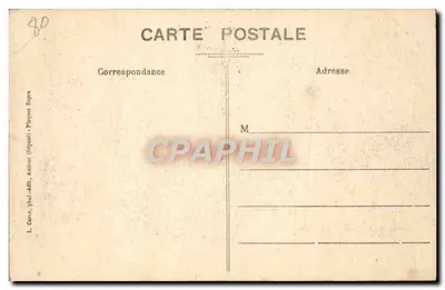 Amiens - Katedra - Strona z ławami — L. C. n°174 — Rewers