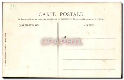 Amiens - Katedra - Chimery i garguliki — L. Caron, photo-édit., Amiens, n° 585 — Rewers