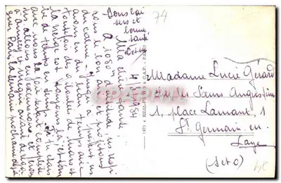 Chamonix-Mont-Blanc — krajobraz zimowy — Cap LL n°15 — Rewers