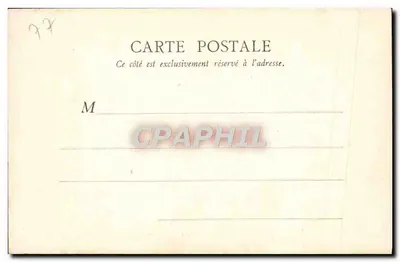 Bosque de Fontainebleau — Roca de Bouligny — B.F. Paris, n.º 10 — Reverso