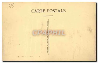 Vitré (Ille-et-Vilaine) — Katedra Najświętszej Maryi Panny — strona południowa — Wyd. artystyczne Marcel Laillet, Vitré — Rewers