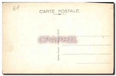 Argentan (Orne) — Pałac Sądowy (Zabytek) — zbudowany w XIV wieku przez Pierre'a II de Valois Alençon — Wydawnictwo Tessier (Orne) — Rewers