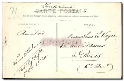 TOUL - La Cattedrale — La Lorraine illustrée — Edizione M. Bernard — Verso