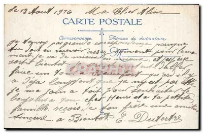 Toulon. Katedra św. Franciszka — widok katedry z tłumem — wydawca L.V. & C. — Rewers