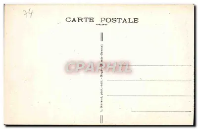 Combloux i Aiguille de Varena — Wysokie Savoie — L. Morand, fot. (Wysokie Savoie) — nr 111 — Rewers