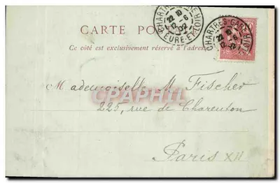 Chartres — Brama Guillaume — Wydawca ND Phot, nr 4 — Rewers