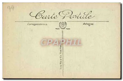 Chamonix — Góry Diosaz w Servoz — Select, n° 167 — Rewers
