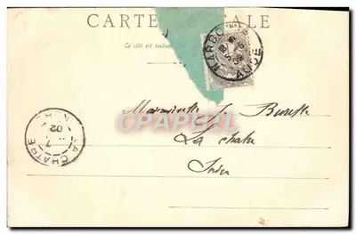 Wejście do Ogrodu — Narbonne — wydawca La Chatre, nr 1197 — Rewers