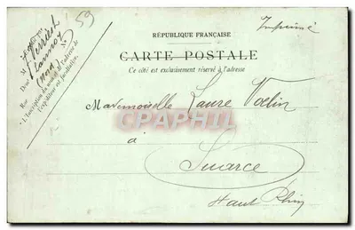 LILLE — Ogród l'Auban — LL. — Merriès, wydawca n°58 — Rewers