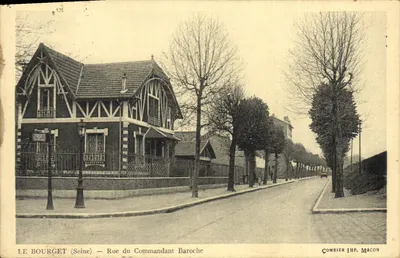 Le Bourget (Seine) — Rue du Commandant Baroche — Combier Imp. Macon