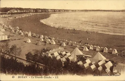 ROYAN - La Grande Conche - LL - Aux Souvenirs de Royan