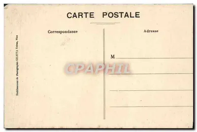Monako - Pałac Książęcy — seria 723 — fot. Gileta, Nice — Rewers
