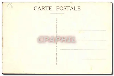 Błogosławiona Bernadetta Soubirous — Dom Matki Siostry Charity, Nevers — Héliogravure — Rewers