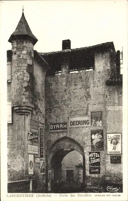 Largentière (Ardèche) — Porta dos Récollets — Combier Imp. Macon